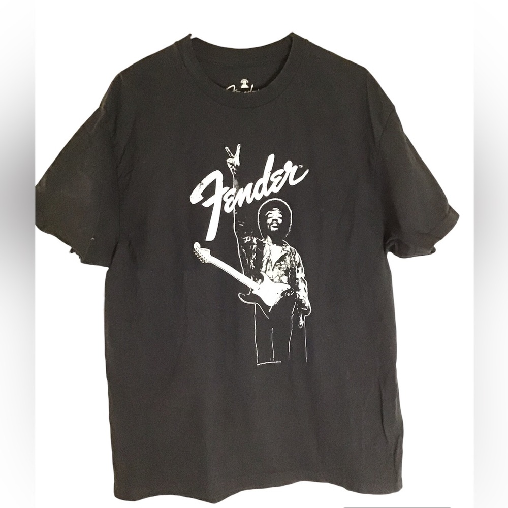 Vintage Fender Jimmy Hendrix Tee Shirt, Size Xtra Large